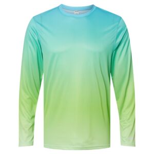 Unisex Barbados Performance Pin Dot Long Sleeve T-Shirt Thumbnail