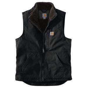 Sherpa Lined Mock Neck Vest Thumbnail