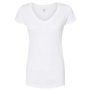 Women's Poly-Rich V-Neck T-Shirt Thumbnail