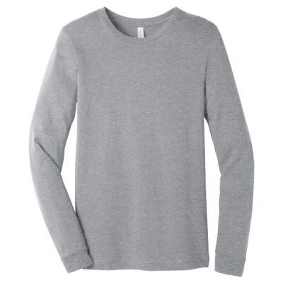 Unisex Heather CVC Long Sleeve Tee Thumbnail