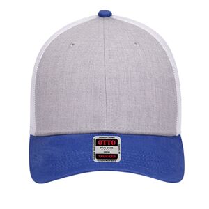 OTTO CAP 6 Panel Low Profile Mesh Back Trucker Hat Thumbnail