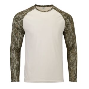 Men's Jackson Mossy Oak Colorblocked Long Sleeve T-Shirt Thumbnail
