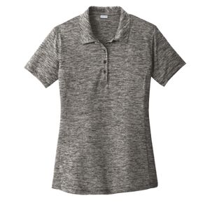 Women's PosiCharge ® Electric Heather Polo Thumbnail
