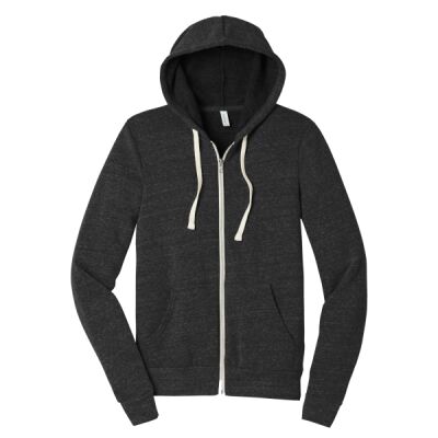 Unisex Triblend Sponge Fleece Full Zip Hoodie Thumbnail