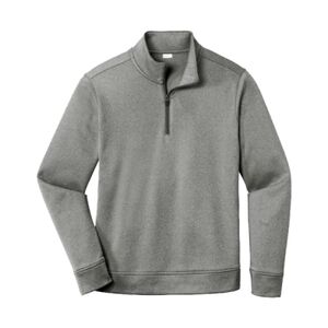 PosiCharge ® Sport Wick ® Heather Fleece 1/4 Zip Pullover Thumbnail