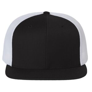 Wool Blend Flat Bill Trucker Cap Thumbnail