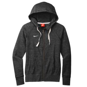Women's Gym Vintage Full Zip Hoodie Thumbnail