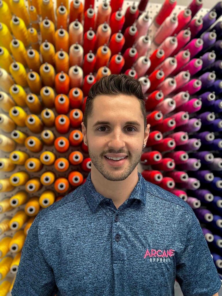Zach Colbert, Founder and President of Arcane Apparel