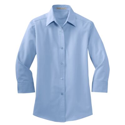 Ladies 3/4 Sleeve Easy Care Shirt Thumbnail