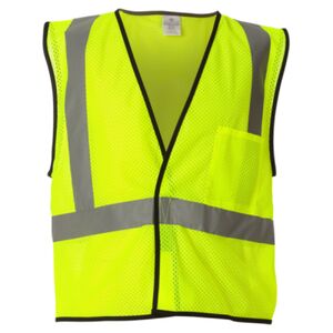 Economy Single Pocket Hook-and-Loop Mesh Vest Thumbnail