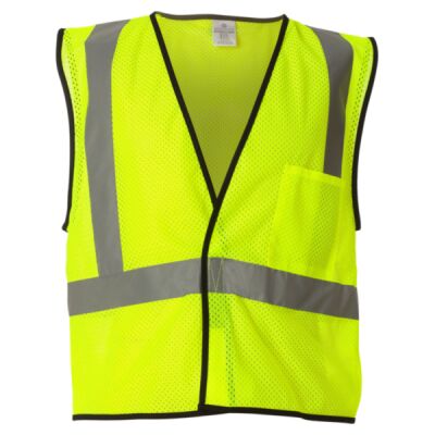 Economy Single Pocket Hook-and-Loop Mesh Vest Thumbnail
