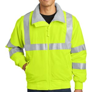 Enhanced Visibility Challenger Jacket with Reflective Taping Thumbnail
