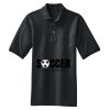 Heavyweight Cotton Pique Polo with Pocket Thumbnail