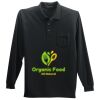 Long Sleeve Silk Touch Polo with Pocket Thumbnail