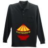 Long Sleeve Silk Touch Polo with Pocket Thumbnail