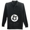 Long Sleeve Silk Touch Polo with Pocket Thumbnail