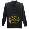 Long Sleeve Silk Touch Polo with Pocket Thumbnail