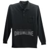 Long Sleeve Silk Touch Polo with Pocket Thumbnail