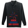 Long Sleeve Silk Touch Polo with Pocket Thumbnail